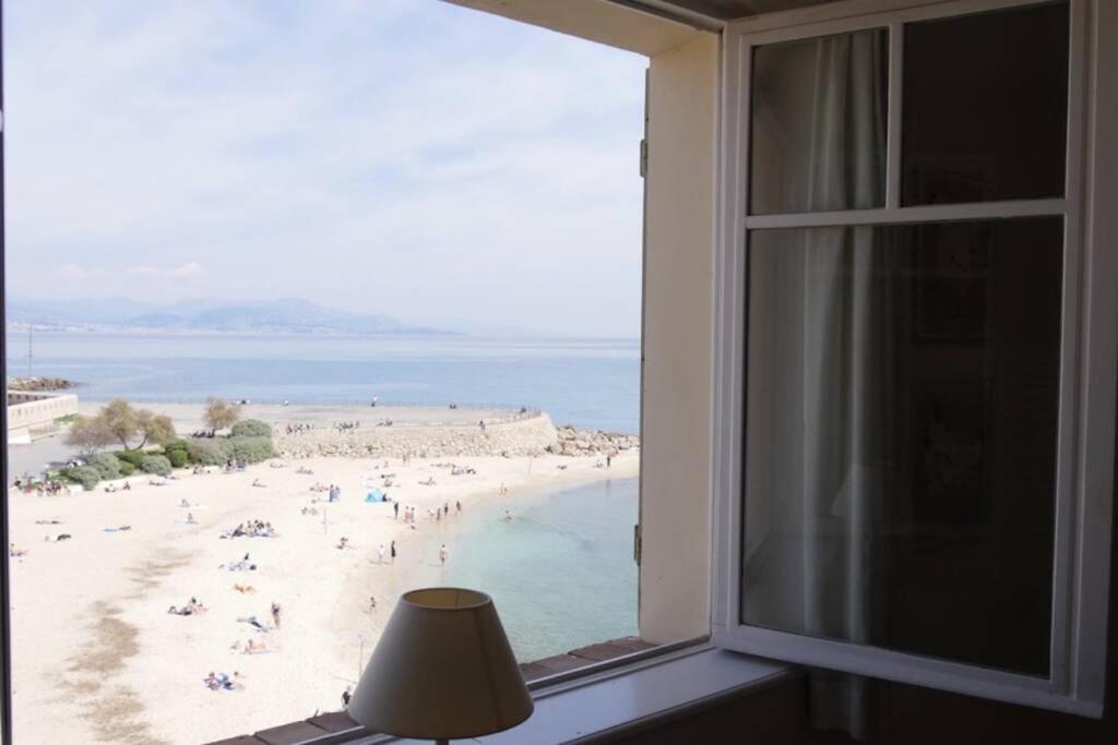 Bord De Mer - Ac, Wifi, Chic, Sea View, Beach 2 Minutes Walk Antibes Exterior foto