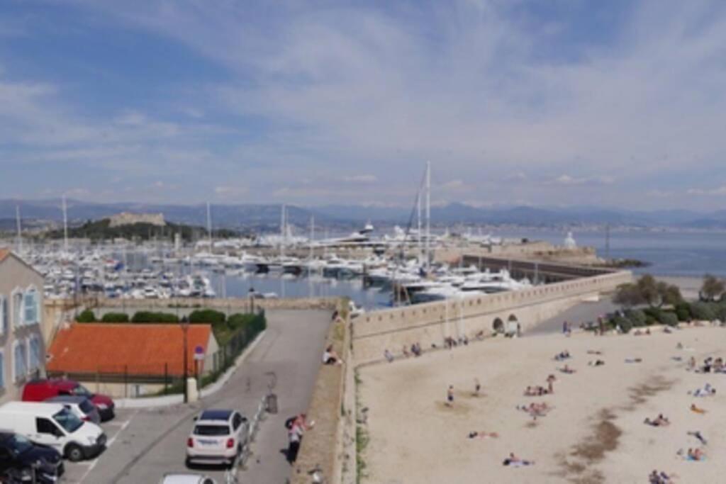 Bord De Mer - Ac, Wifi, Chic, Sea View, Beach 2 Minutes Walk Antibes Exterior foto